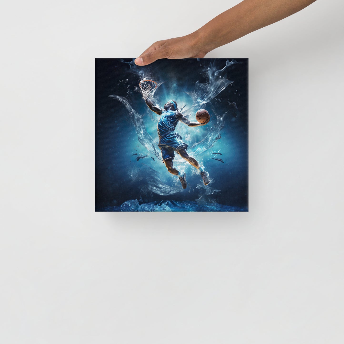 Water Basketball Canvas