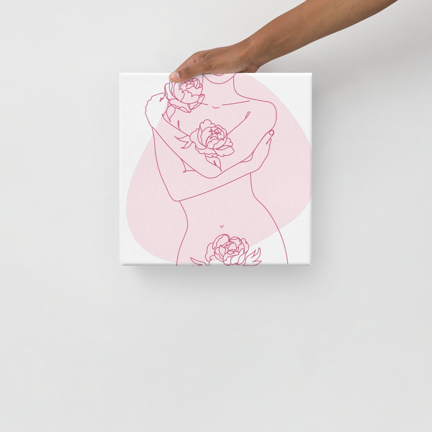 Blushing Petals Wall Art