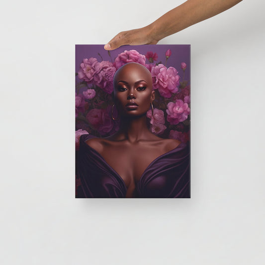 Purple Reign ANYA Canvas