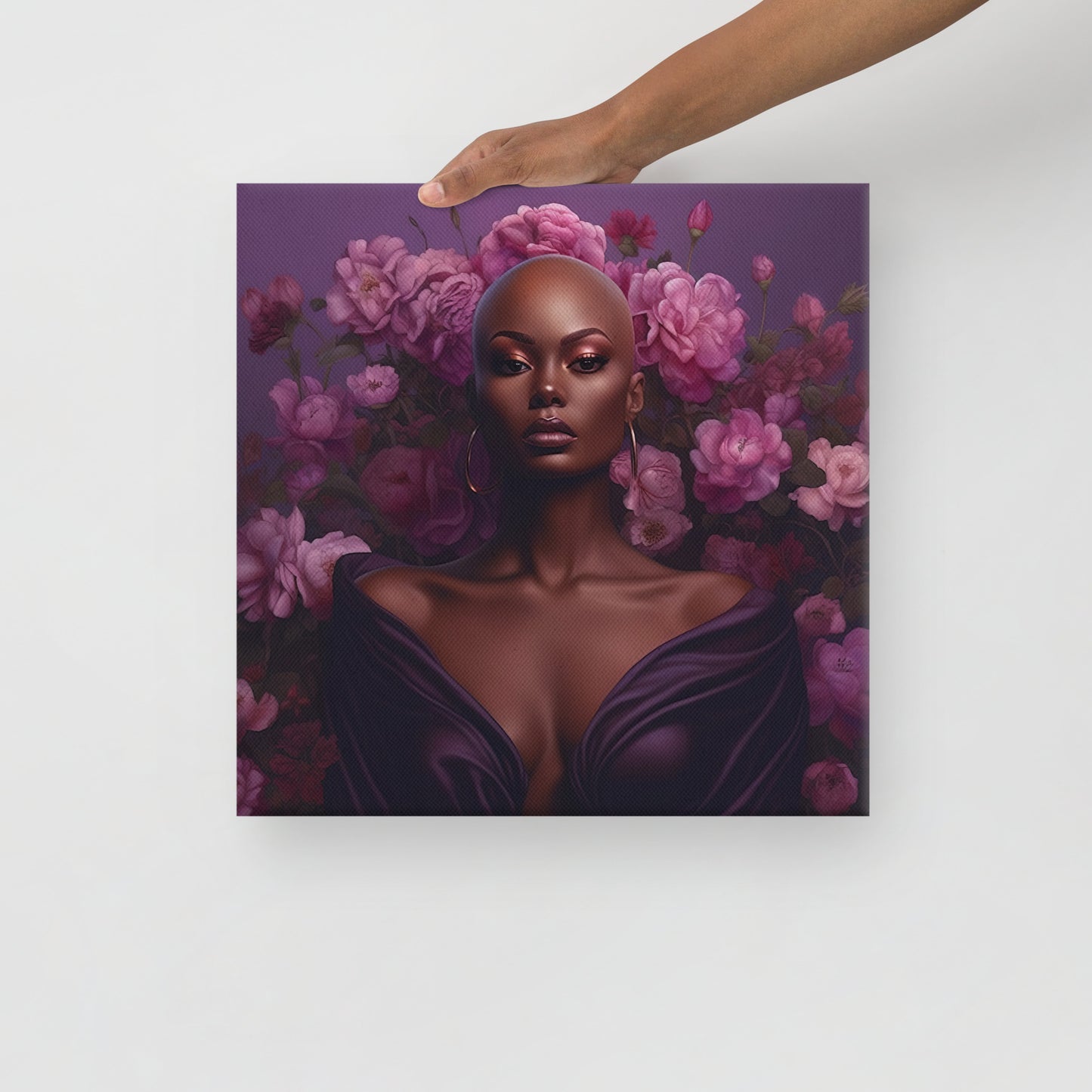 Purple Reign ANYA Canvas