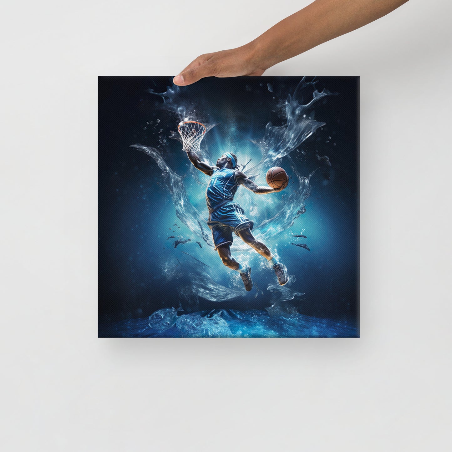 Water Basketball Canvas