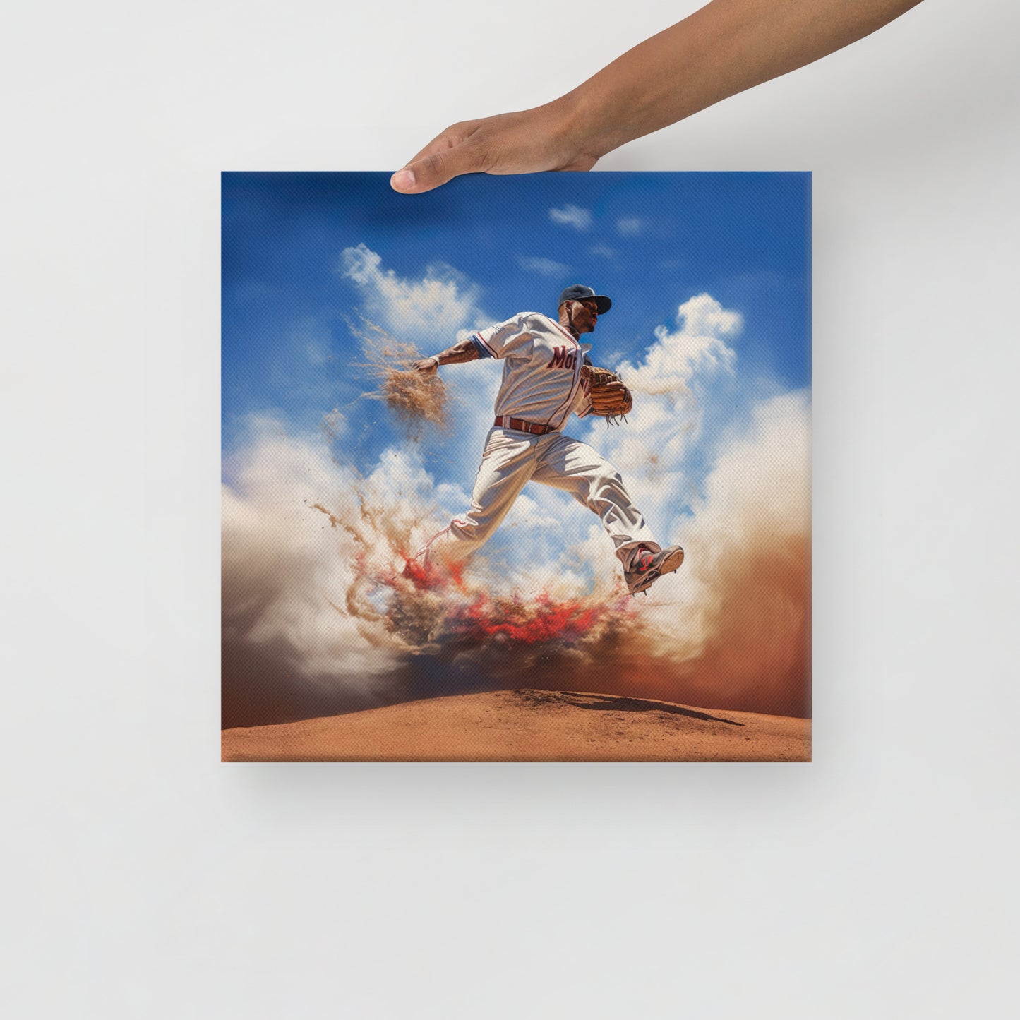 Air Baseball Canvas