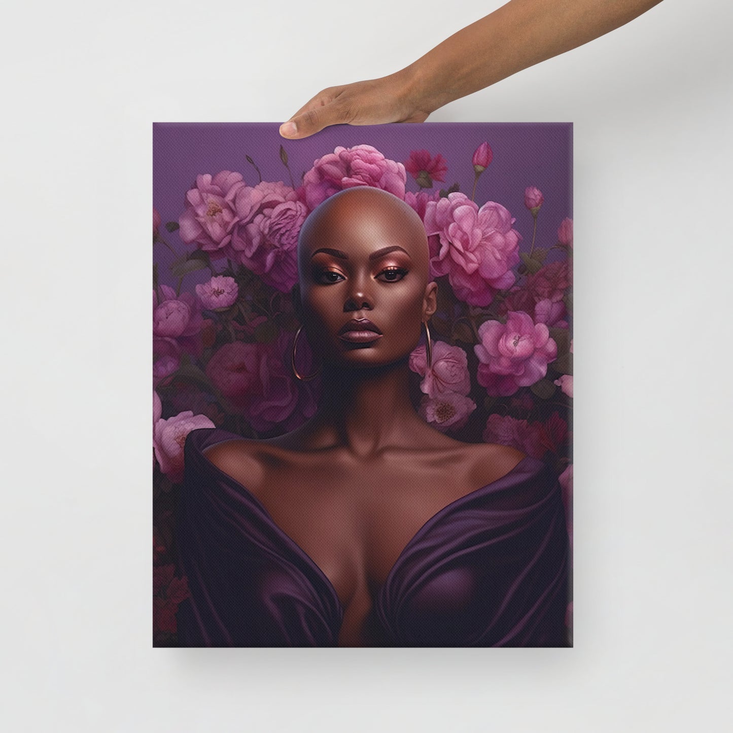 Purple Reign ANYA Canvas