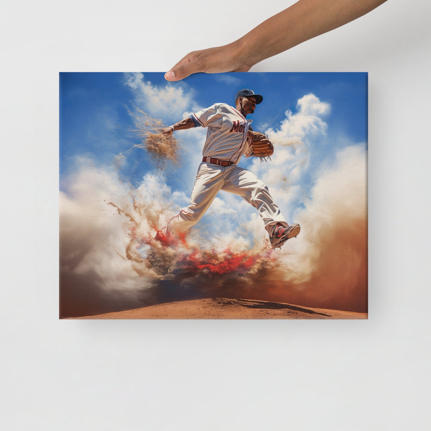 Air Baseball Canvas