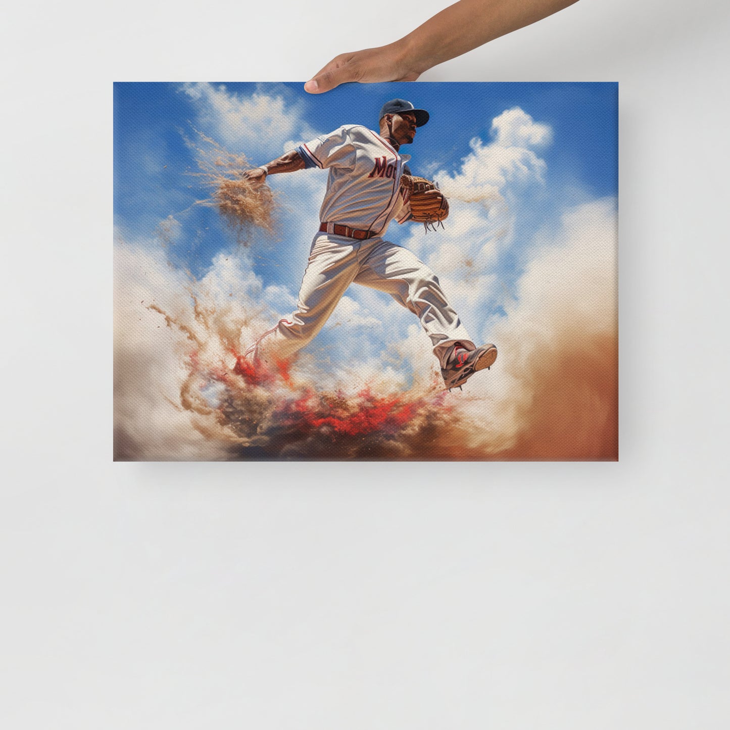 Air Baseball Canvas