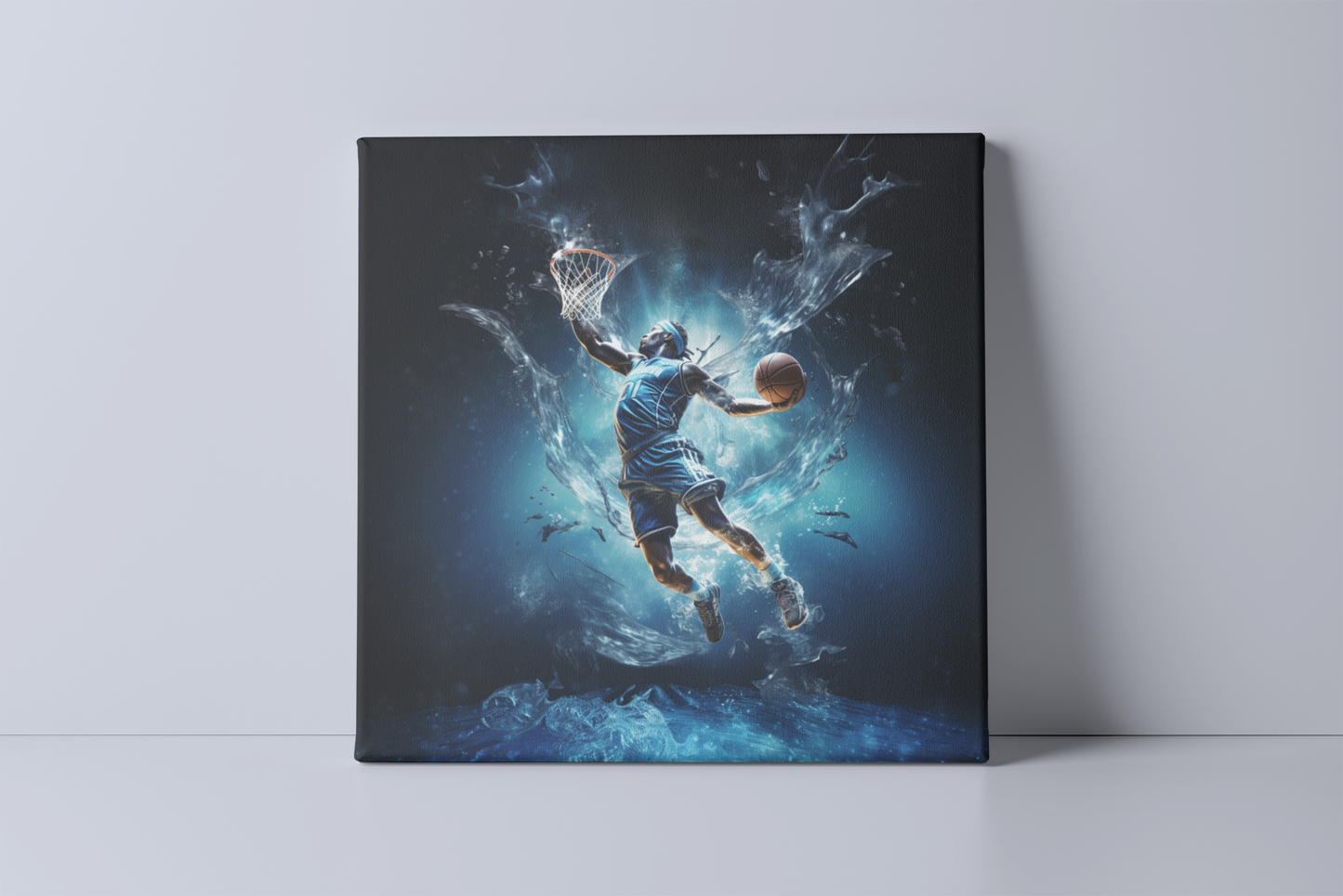 Water Basketball Canvas