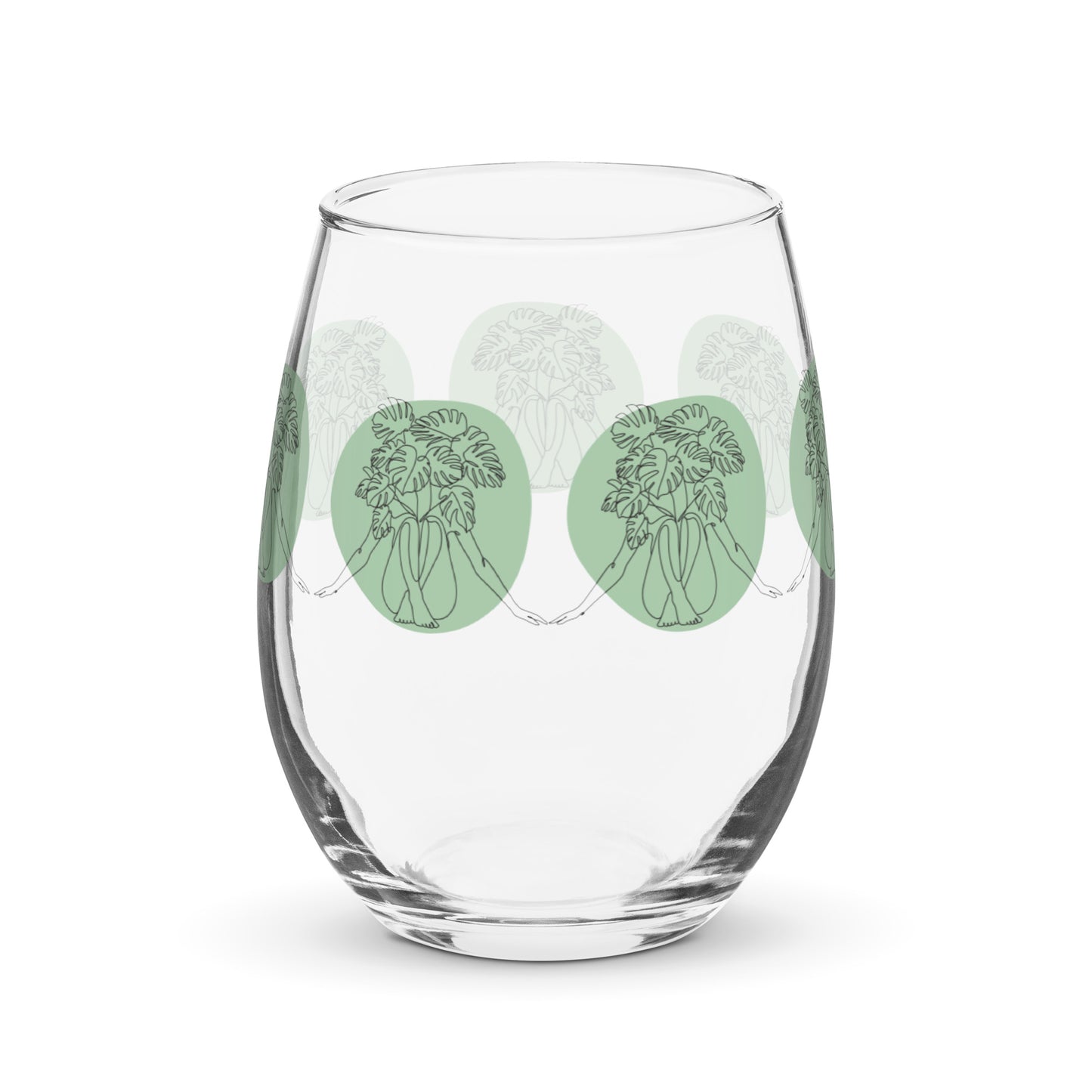 Flora's Embrace Stemless Glass