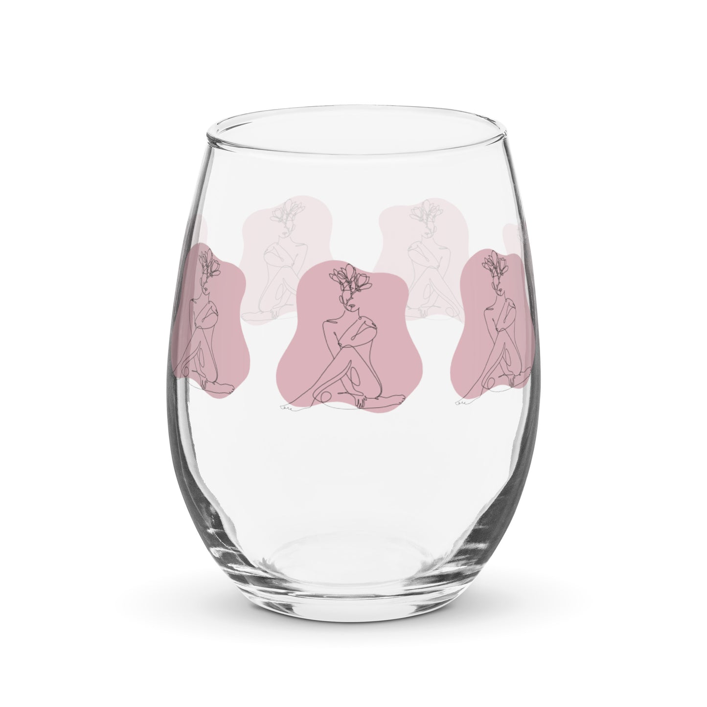 Floral Muse Stemless Glass