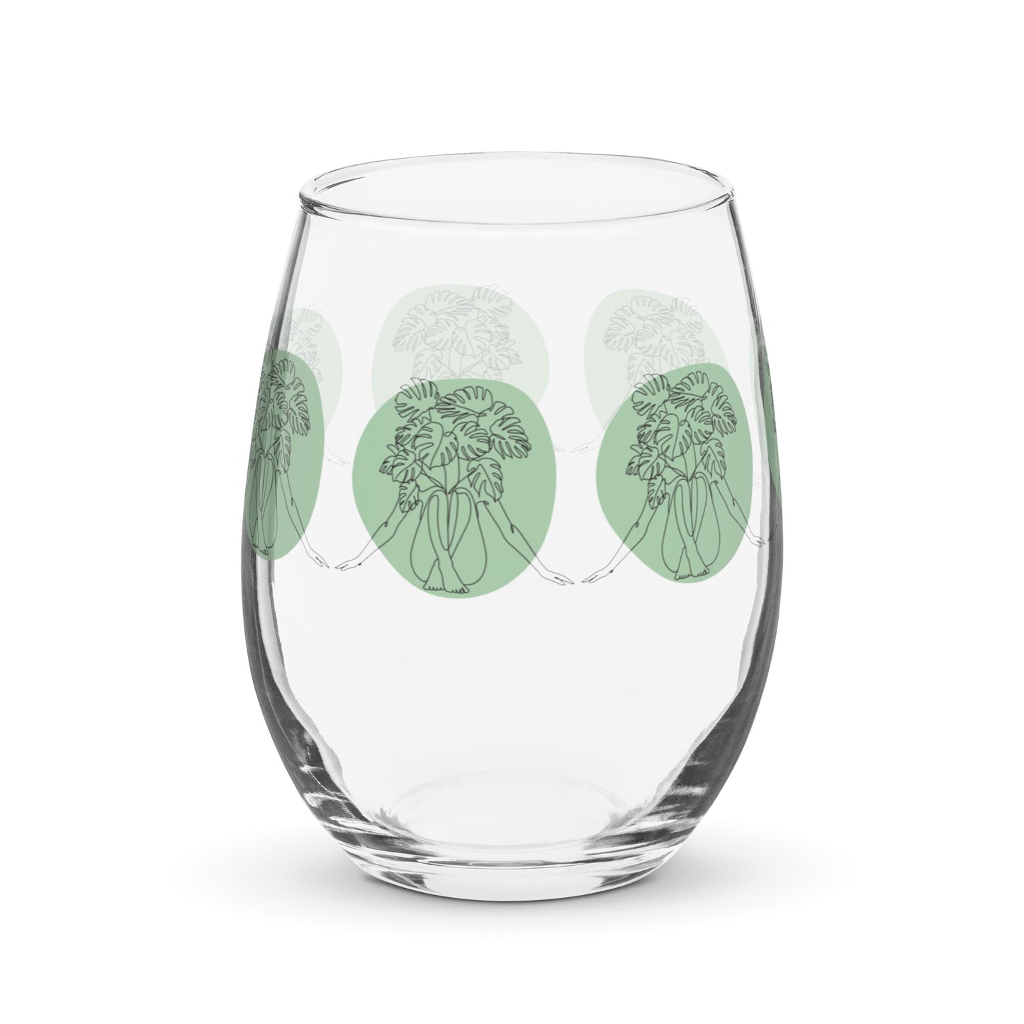 Flora's Embrace Stemless Glass