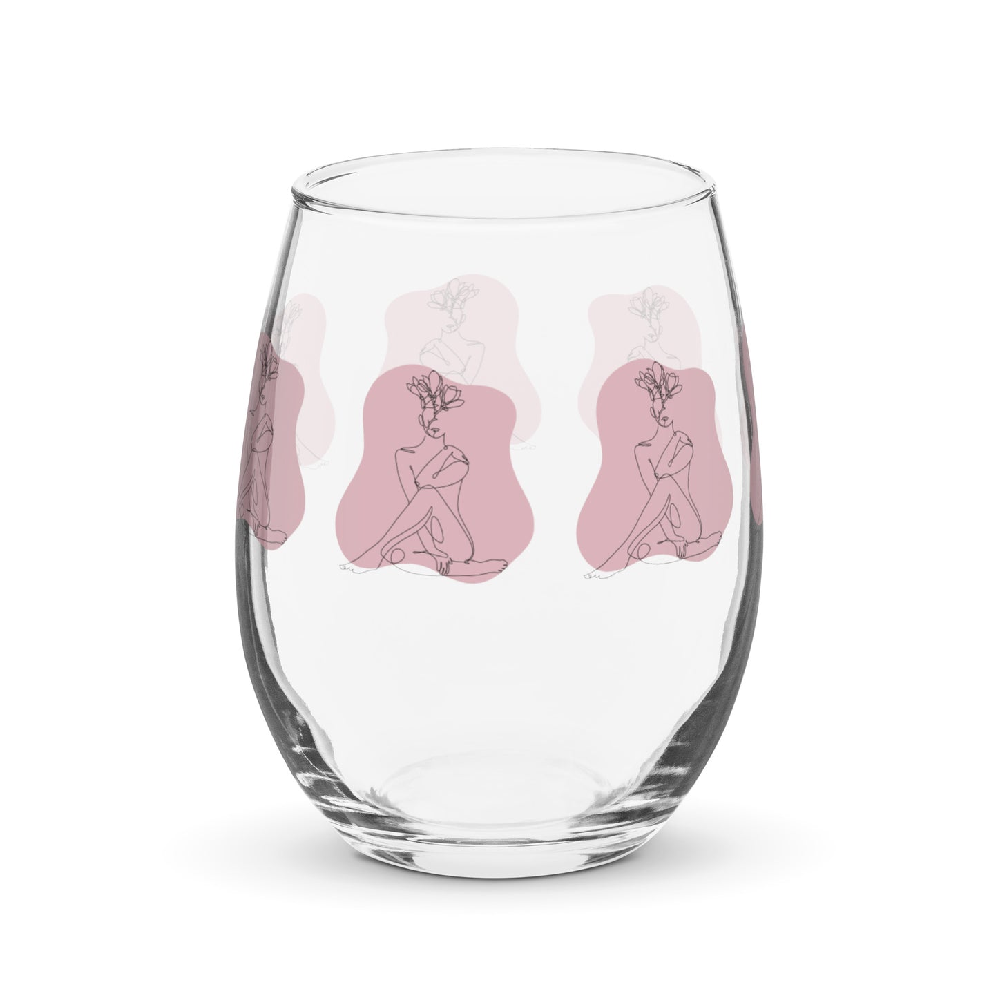 Floral Muse Stemless Glass