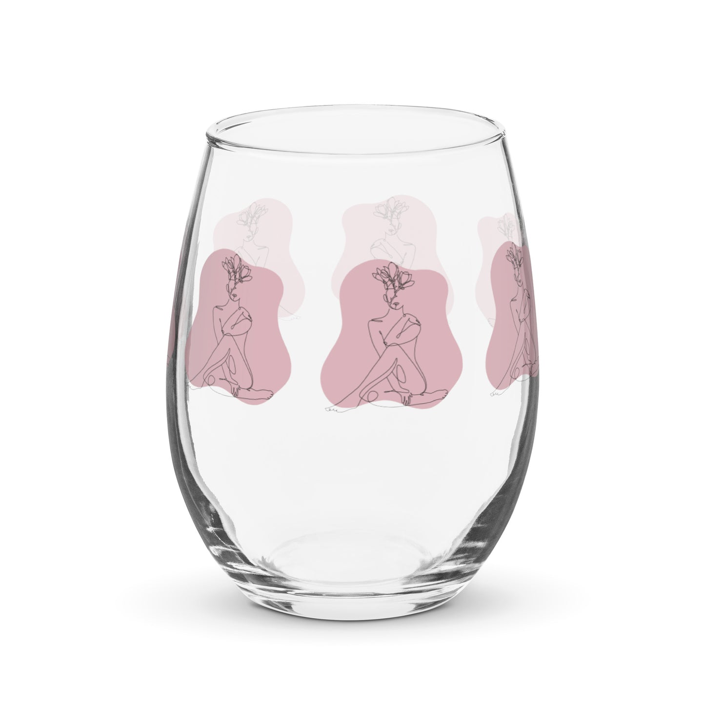 Floral Muse Stemless Glass