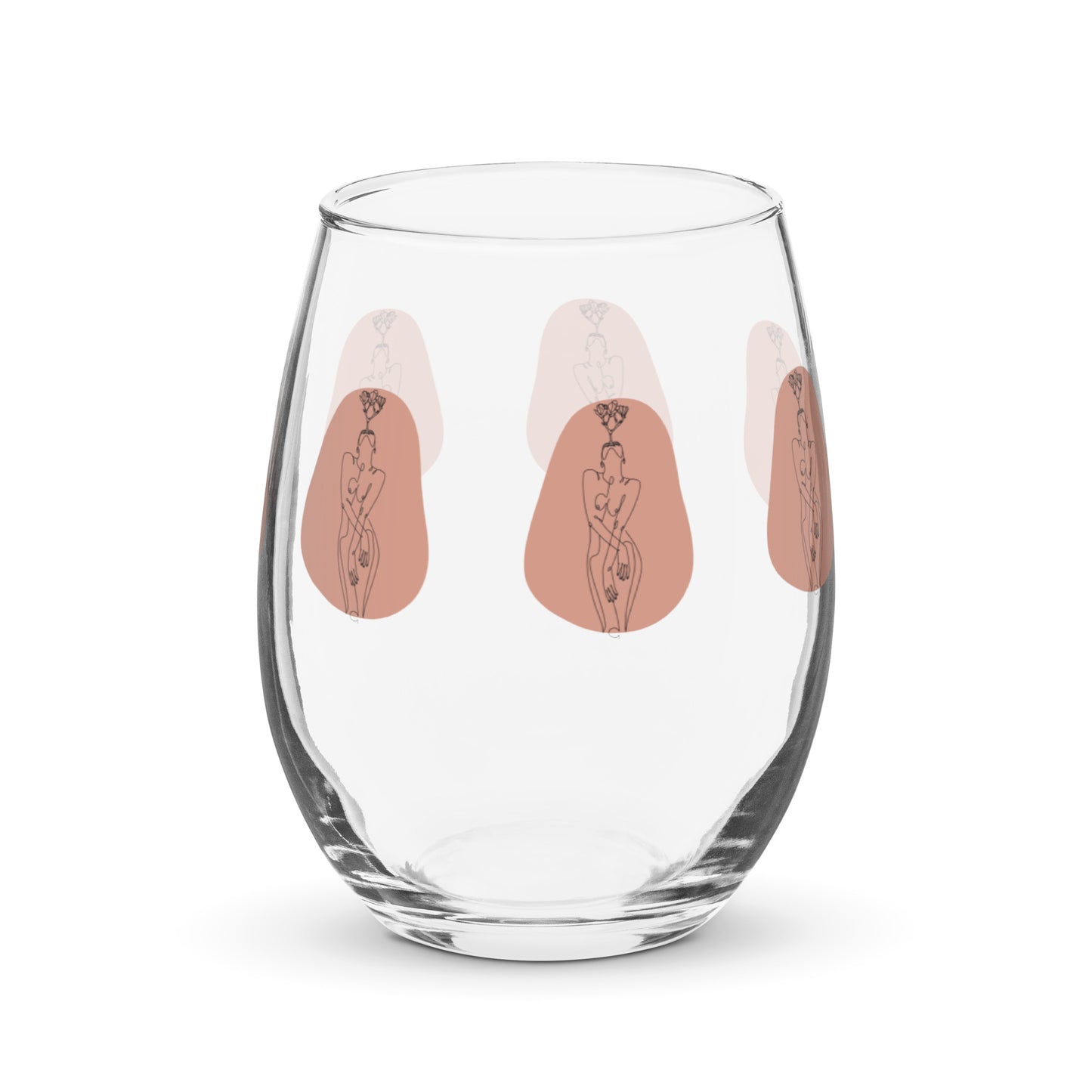 Whispering Petals Stemless Glass